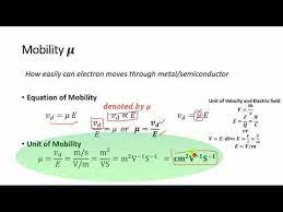 What Is Mobility How To Derive Equation