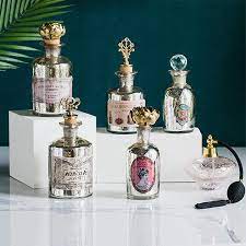 Vintage Glass Perfume Bottle Decor