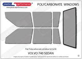 Volvo 740 Sedan Lexan Polycarbonate