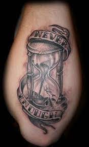 Hourglass Time Tattoo Designs
