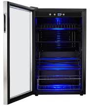 Vissani 4 3 Cu Ft Wine And Beverage Cooler In Stainless Steel