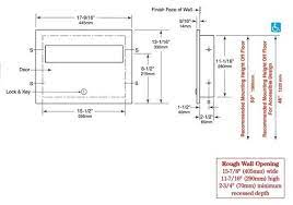 Bobrick B 3013 Trimlineseries Recessed