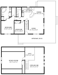 Lewistown Cape Cods Modular Home Floor