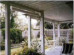 Aluminum Patio Cover W Pan Roof Style