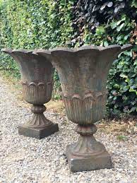 Large Pair Of Victorian Cast Iron