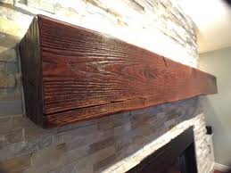 barn beam fireplace mantel photos