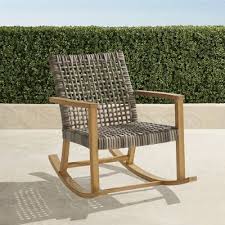 Isola Teak Rocking Chair In Natural