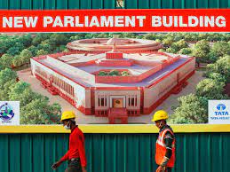 New Parliament Triangular Shape