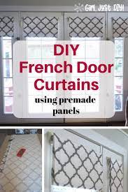 French Door Curtains Easy Diy Tutorial