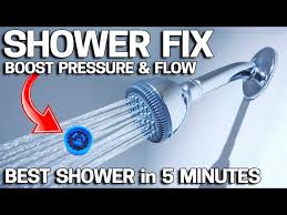Your Shower End Poor Water Pressure