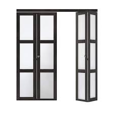 Frosted Glass Bifold Doors Closet