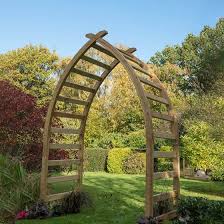 Forest Whitby Wooden Garden Arch 7 X5