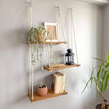 Boho Room Decor Decorative Wall Shelf