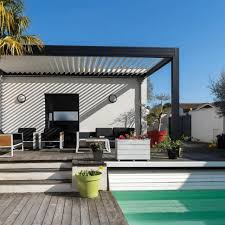 Metal Enclosure For A Residential Deck