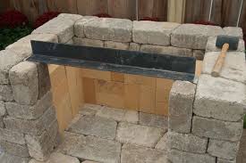 How To Build An Outdoor Fireplace Step