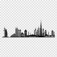 Skyline City Dubai Decal Wall Decal