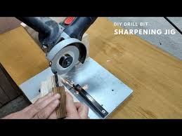 Homemade Drill Bit Sharpening Jig