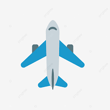 Airplane Ilration Clipart Vector