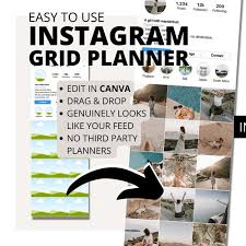 Instagram Grid Planner Drag Drop