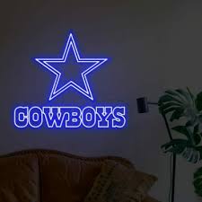 Dallas Cowboys Neon Sign Echo Neon