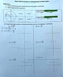 Solved Math 1083 Worksheet 16 Getting