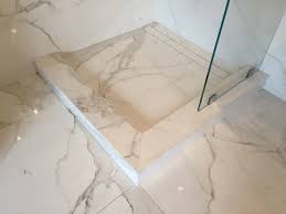 Groutless Shower Pans Stone Shower