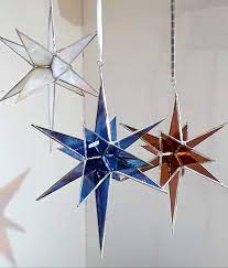Stained Glass Moravian Star Buy Britain