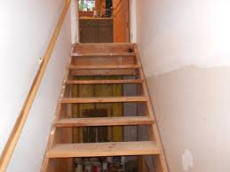 Unfinished Basement Stairs In