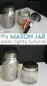 Diy Mason Jar Solar Lights Diy Mason