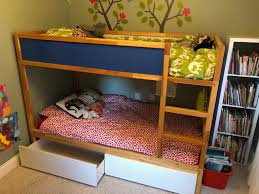 kura into a bunk bed with storage