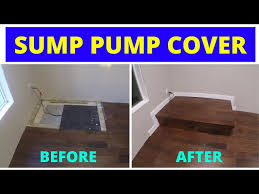 Sump Pump Cover Hardwood Floor