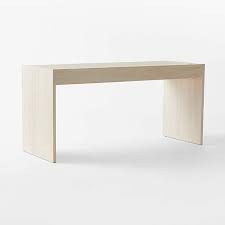 Segnato 2 Drawer White Wood Desk