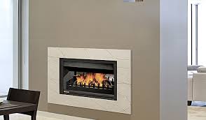 Double Sided Fireplaces Wood