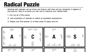 Radical Puzzle Roybot Simplifying