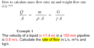 Fluid Mechanics Basic Equation