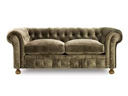 Seater Tufted Velvet Sofa