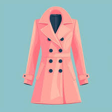 Women Solid Casual Jacket Flat Sketch