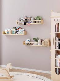 Wall Bookshelves Baby Nursery Decor