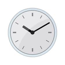 Watch Or Clock Icon For Web Isolated On