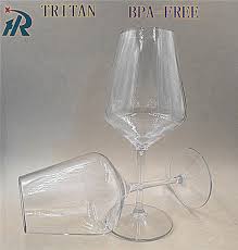 15oz Plastic Goblet Wine Glasses