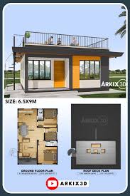 House Design 6x7 With 2 Bedrooms