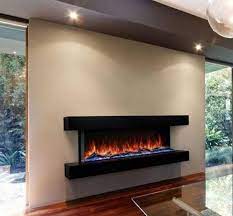 Wall Mount 3 Sided Electric Fireplace