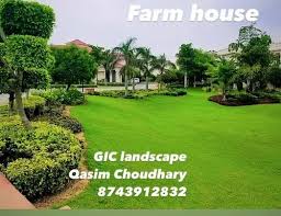 Farm House Landscape At Best In