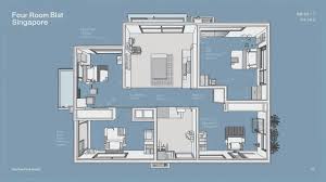 4 Room Bto Floor Plan