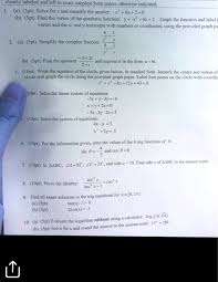 Vertex Of The Quadratic Function