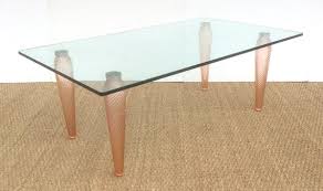 Italian Designed Glass Top Coffee Table