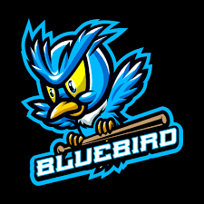 Blue Bird Sports Icon Vector Free