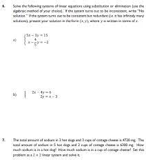 Linear Equations Using