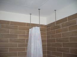Curved Corner Shower Curtain Rod For