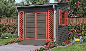 8x10 Lean To Garden Shed Plan